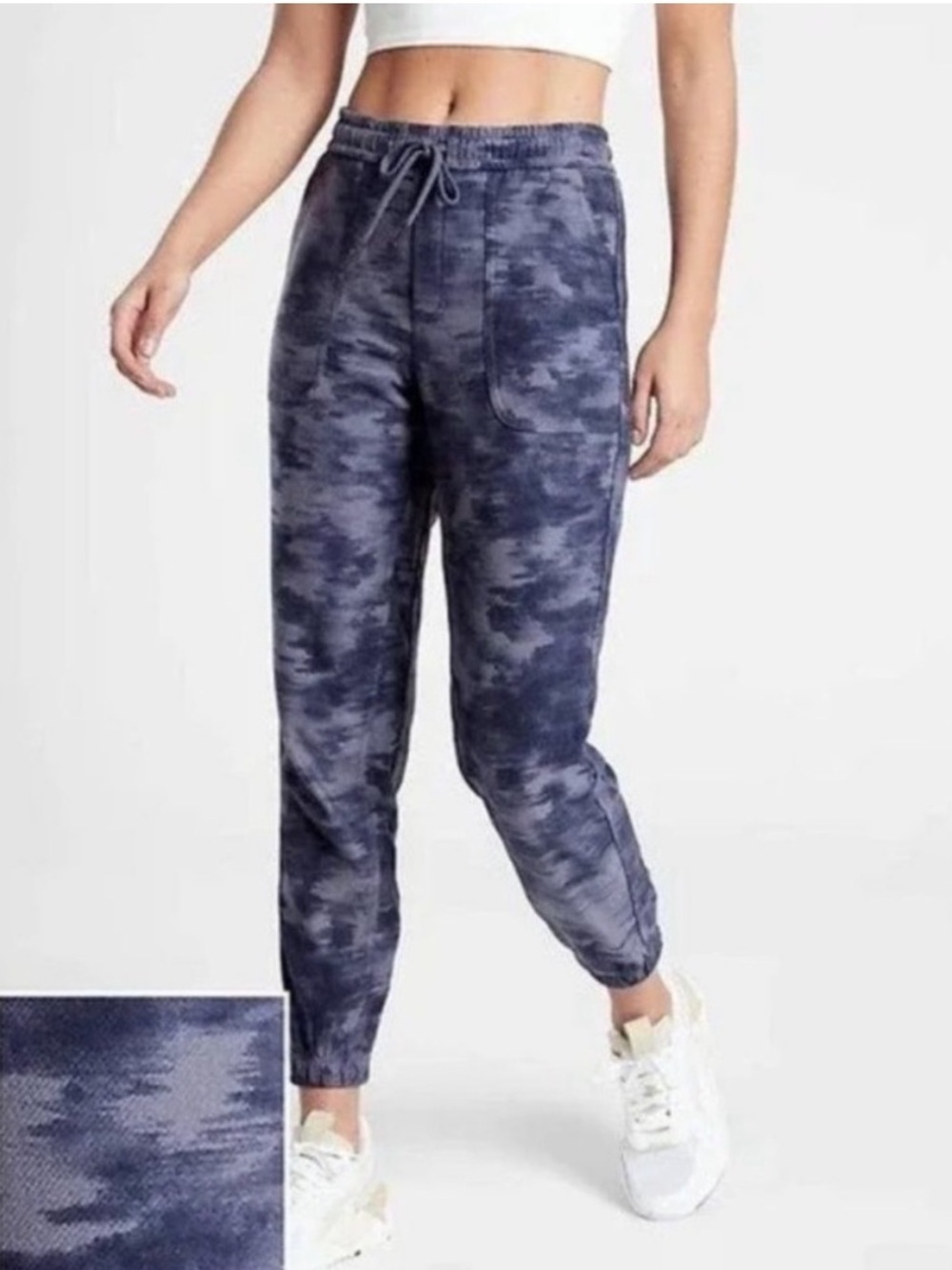 Athleta Farallon Printed Jogger Medieval Violet 2